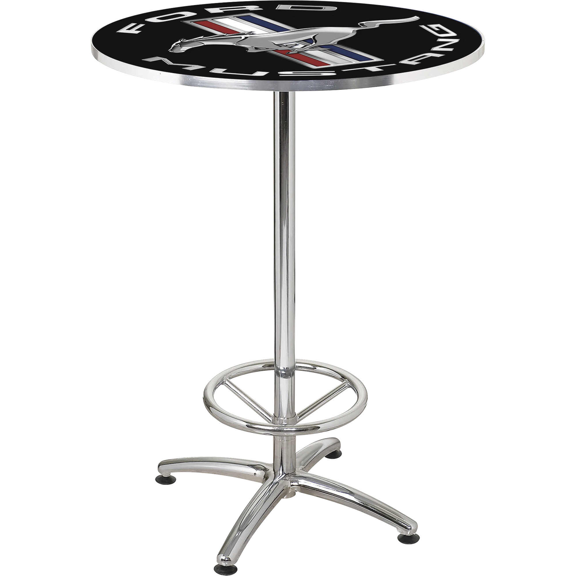 Ford Mustang Logo Bar Table, Model# FRD-42303